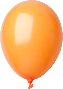 Balonky v pastelov�ch barv�ch CreaBalloon, oran�ov�