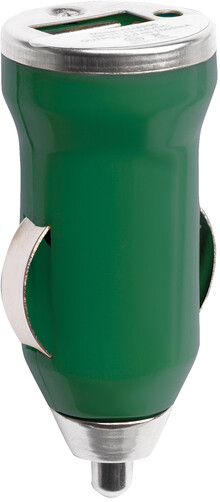 USB nabjeka do auta Hikal, zelen