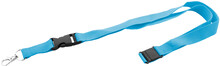 RPET lanyard Revent Plus, svtle modr