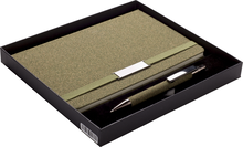 TEABRO SET Z�pisn�k v desk�ch z �ajov� sm�si, zelen�