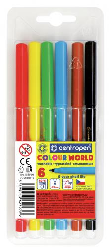 Popisova Centropen kdov ern, stopa 2-3 mm