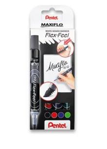 Set popisova Maxiflo Flex-Feel Pentel, 1-3mm, 4ks