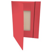 Desky - mapa 253 HIT OFFICE Plus A4, s gumikou, erven