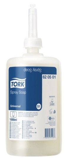 Sprejov mdlo Tork 620501, sv vn, 1 l, systm S1