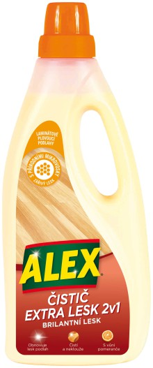 istc prostedek na podlahy Alex 2v1, pomeran, 750 ml