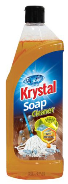 istc prostedek na podlahy Krystal, mdlov, s voskem, 750 ml