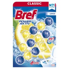 Zvsn WC blok Bref Power Aktiv, Juicy Lemon, 3 x 50 g