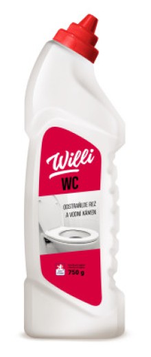 istc prostedek na WC Willi, gelov, 750 ml