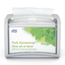 Stoln� z�sobn�k na ubrousky Tork 272613 Xpressnap, �ed�, syst�m N4