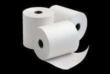 Kotou�ek do pokladny 76 x 70 x 17 mm, b�l�, 52 g/m2