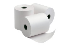 Kotou�ek do pokladny, samopropisovac� 1+1, 70 x 60 x 12 mm, b�l�, 52+48 g/m2