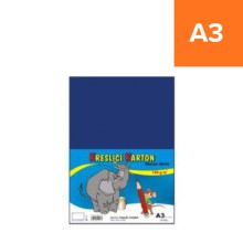 Kreslic� karton A3, modr�, 180g/m2, 50 list�