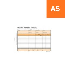 P��jemka / p�evodka Optys A5, samopropisovac�, 100 list�