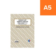 Dodac� list Balou�ek A5, 2 x 25 list�