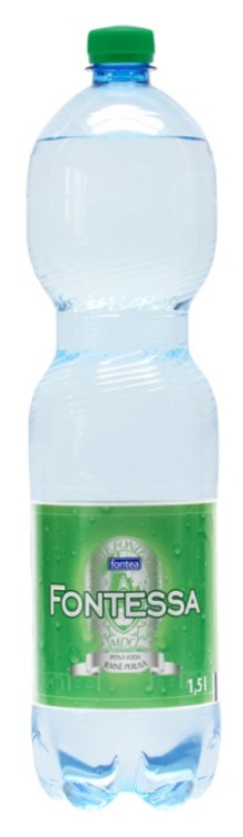 Pramenit� voda jemn� perliv� 1,5 l