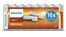 Baterie Philips LongLife, AA, 16ks