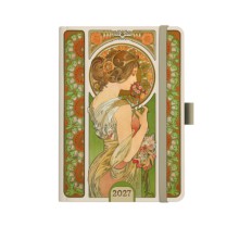 Di�� t�denn� Alfons Mucha A5, zelen�