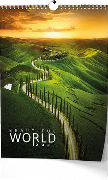 Kalend�� n�st�nn� A3 Beautiful world