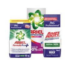 Prac� pr�ek Ariel, r�zn� druhy